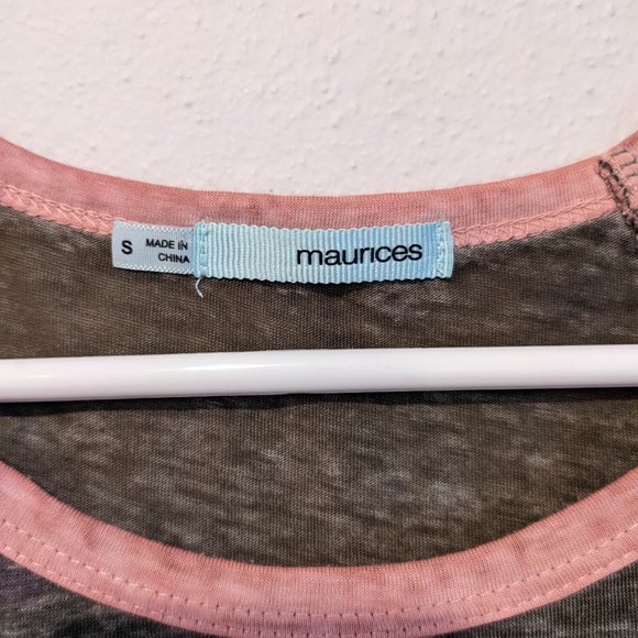 *10/$10* Women's Maurices Camo 3/4 Length Tee - Size Small - Picture 4 of 4